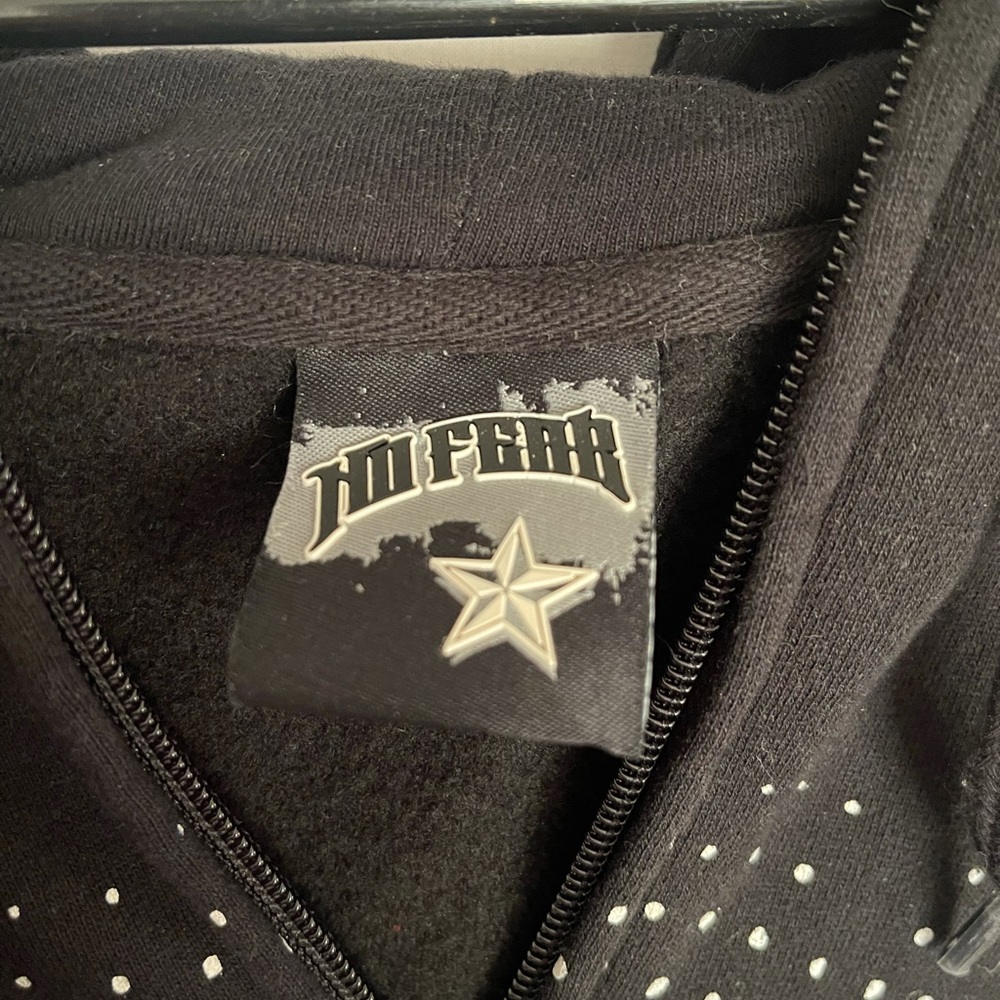 No Fear Zip Up Hoodie - Gem